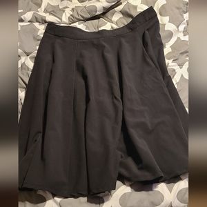 RockSteady High-Waisted Black Mini Skirt